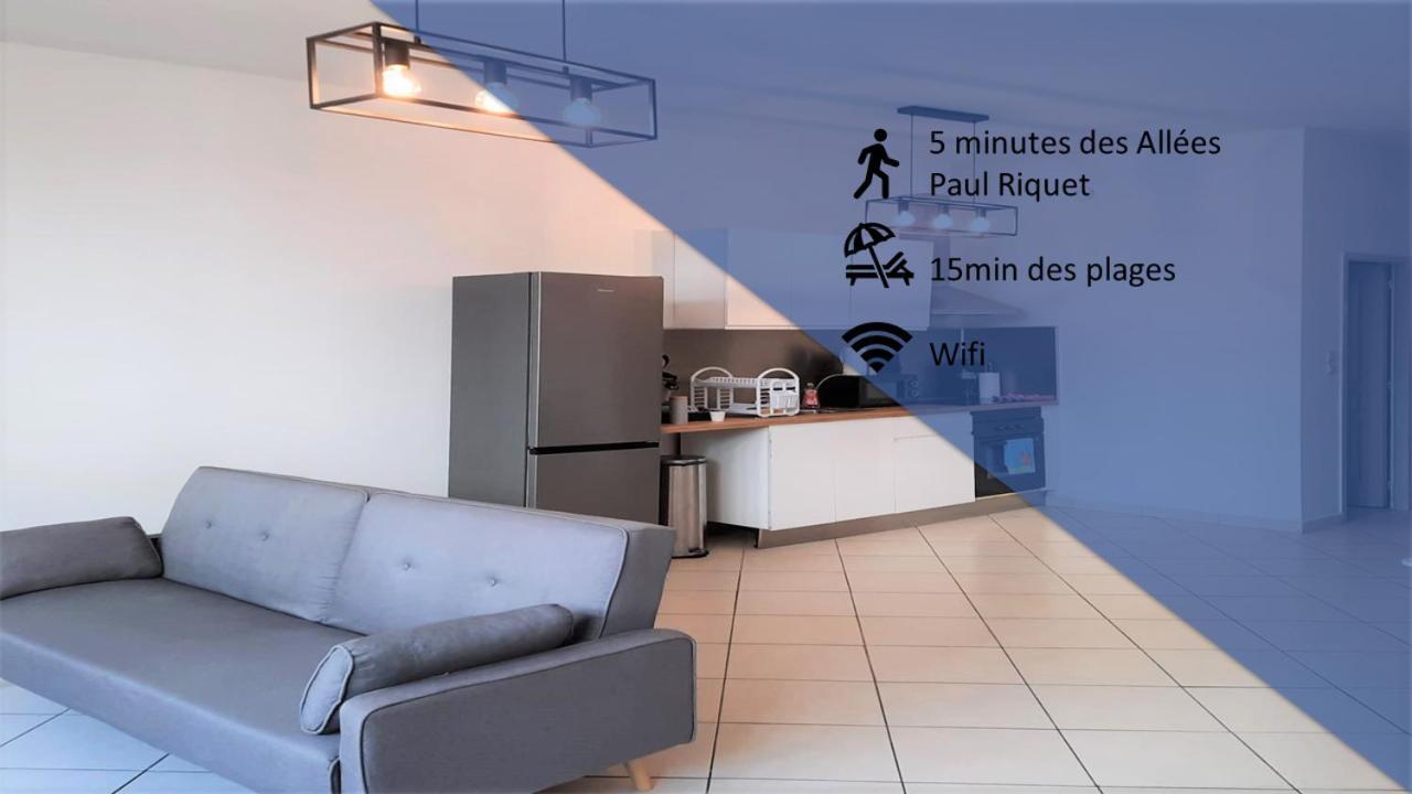 Le Albert 1Er Beziers Appartements Tout Equipes Béziers Exterior foto